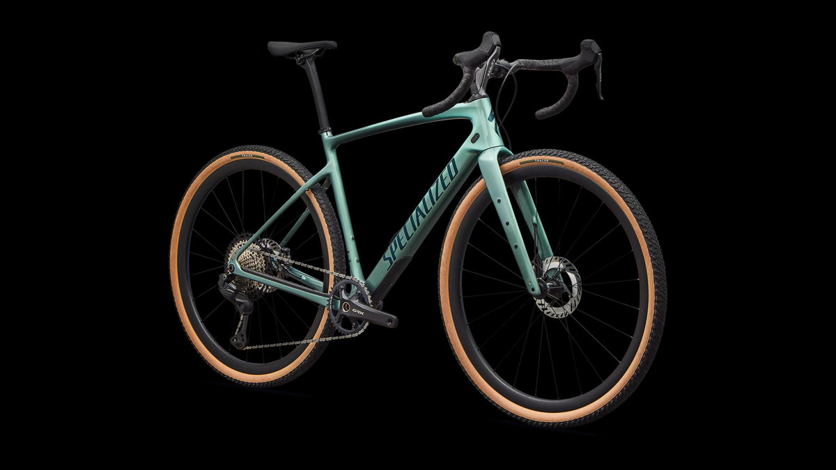 Diverge 4 Expert - Shimano GRX Di2 (2026) — Fjord Metallic/Emerald Metallic — detail 20