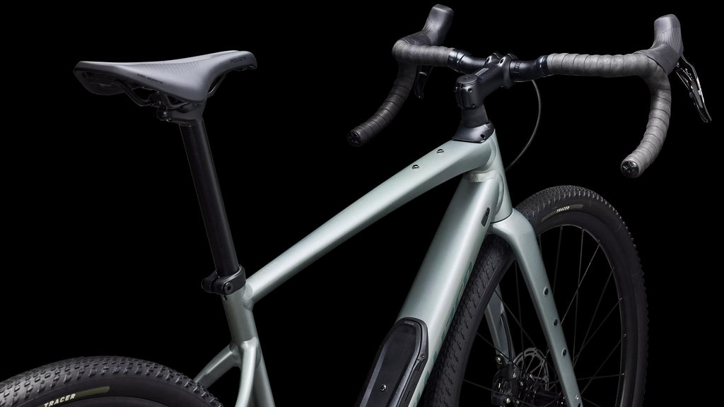Diverge 4 Comp Alloy - SRAM Apex (2026) — Satin Shadow Silver / Fjord Metallic — detail 40