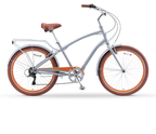 sixthreezero NEW EVRYjourney Men's 26" 7-Speed Sport Hybrid Cruiser Bicycle — product view 1