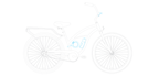 sixthreezero Around the Block Women's 24" Seven Speed Beach Cruiser Bicycle with Rear Rack — product view 102