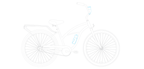 sixthreezero Around the Block Women's 26" 7 Speed Cruiser Bicycle — product view 136