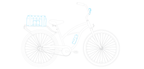 sixthreezero Around the Block Women's 24" 21 Speed Beach Cruiser Bicycle with Rear Rack — product view 107
