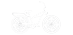 sixthreezero Around the Block Women's 24" 21 Speed Beach Cruiser Bicycle with Rear Rack — product view 108