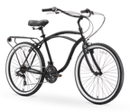 sixthreezero Around the Block Men's 26" 21 Speed Cruiser Bicycle — product view 2