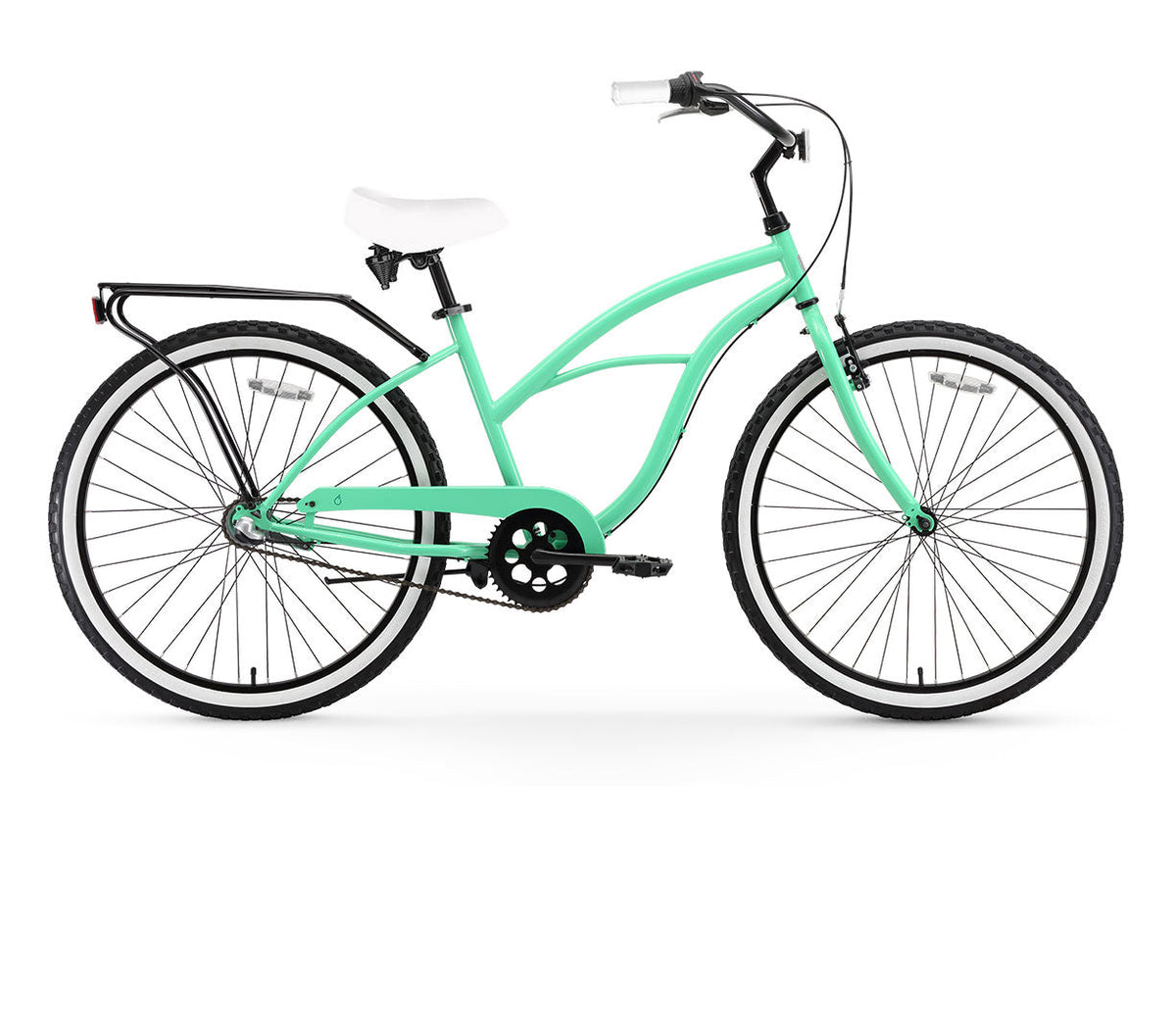 sixthreezero Around the Block Women's 26" 3 Speed Cruiser Bicycle — product view 12