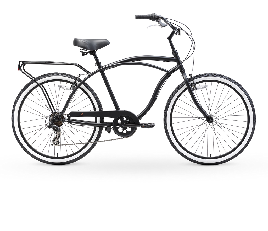 sixthreezero Around the Block Men's 26" 7 Speed Cruiser Bicycle — product view 1