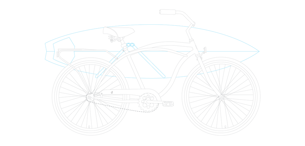 sixthreezero Around the Block Men's 26" 21 Speed Cruiser Bicycle — product view 60