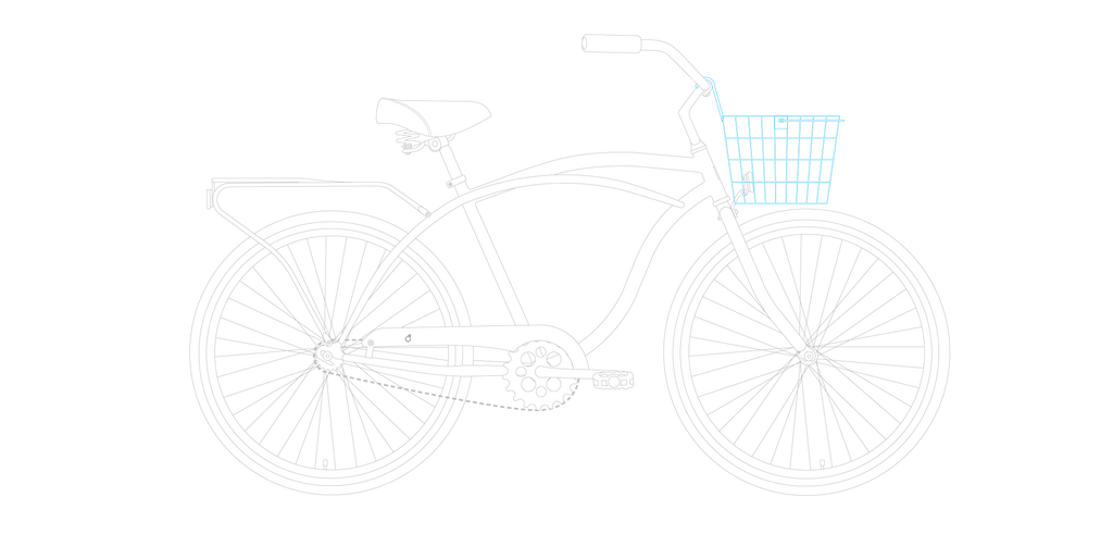 sixthreezero Around the Block Men's 26" 3 Speed Cruiser Bicycle — product view 65
