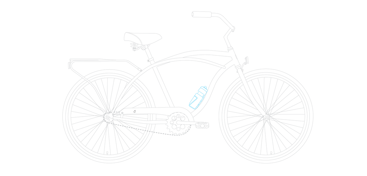 sixthreezero Around the Block Men's 26" 21 Speed Cruiser Bicycle — product view 65