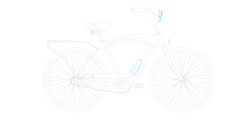 sixthreezero Around the Block Men's 26" 21 Speed Cruiser Bicycle — product view 66