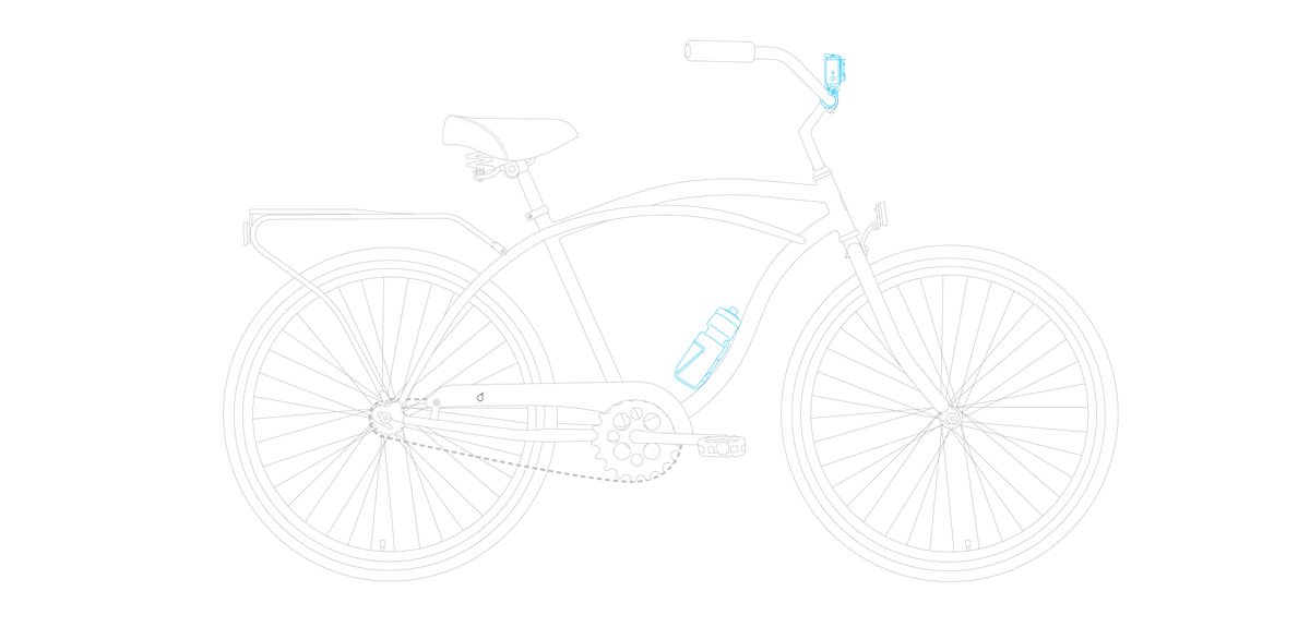 sixthreezero Around the Block Men's 26" 21 Speed Cruiser Bicycle — product view 66