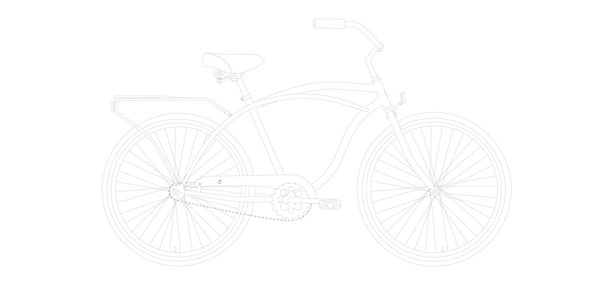 sixthreezero Around the Block Men's 26" 21 Speed Cruiser Bicycle — product view 67