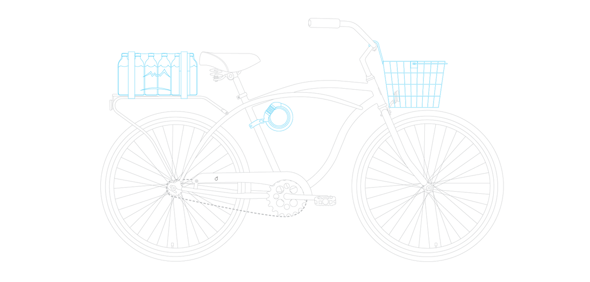 sixthreezero Around the Block Men's 26" 21 Speed Cruiser Bicycle — product view 68