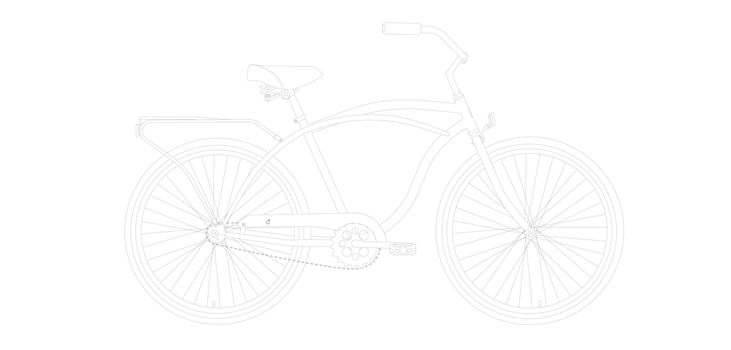 sixthreezero Around the Block Men's 26" 21 Speed Cruiser Bicycle — product view 70