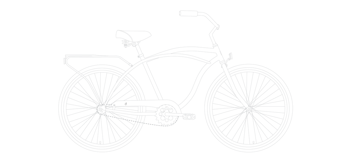 sixthreezero Around the Block Men's 26" 3 Speed Cruiser Bicycle — product view 71