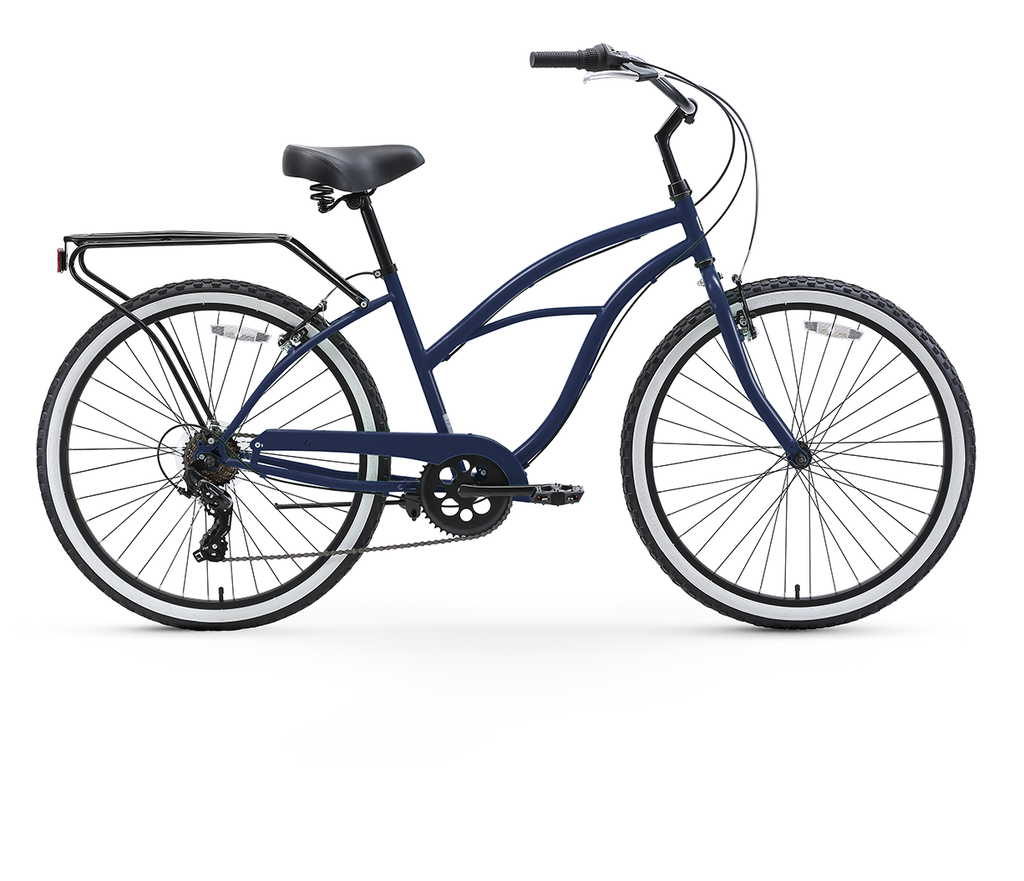 sixthreezero Around the Block Women's 26" 7 Speed Cruiser Bicycle — product view 126