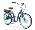 sixthreezero Simple Step-Thru 7-Speed 500W Electric Bicycle — product view 2