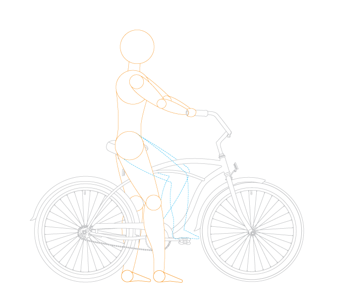 sixthreezero Around the Block Men's 26" 21 Speed Cruiser Bicycle — product view 71