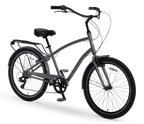 sixthreezero EVRYjourney Men's 7 Speed Touring Hybrid Bike — product view 6