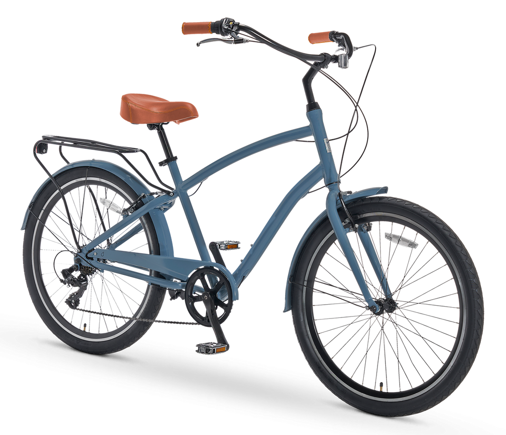 sixthreezero EVRYjourney Men's 7 Speed Touring Hybrid Bike — product view 156