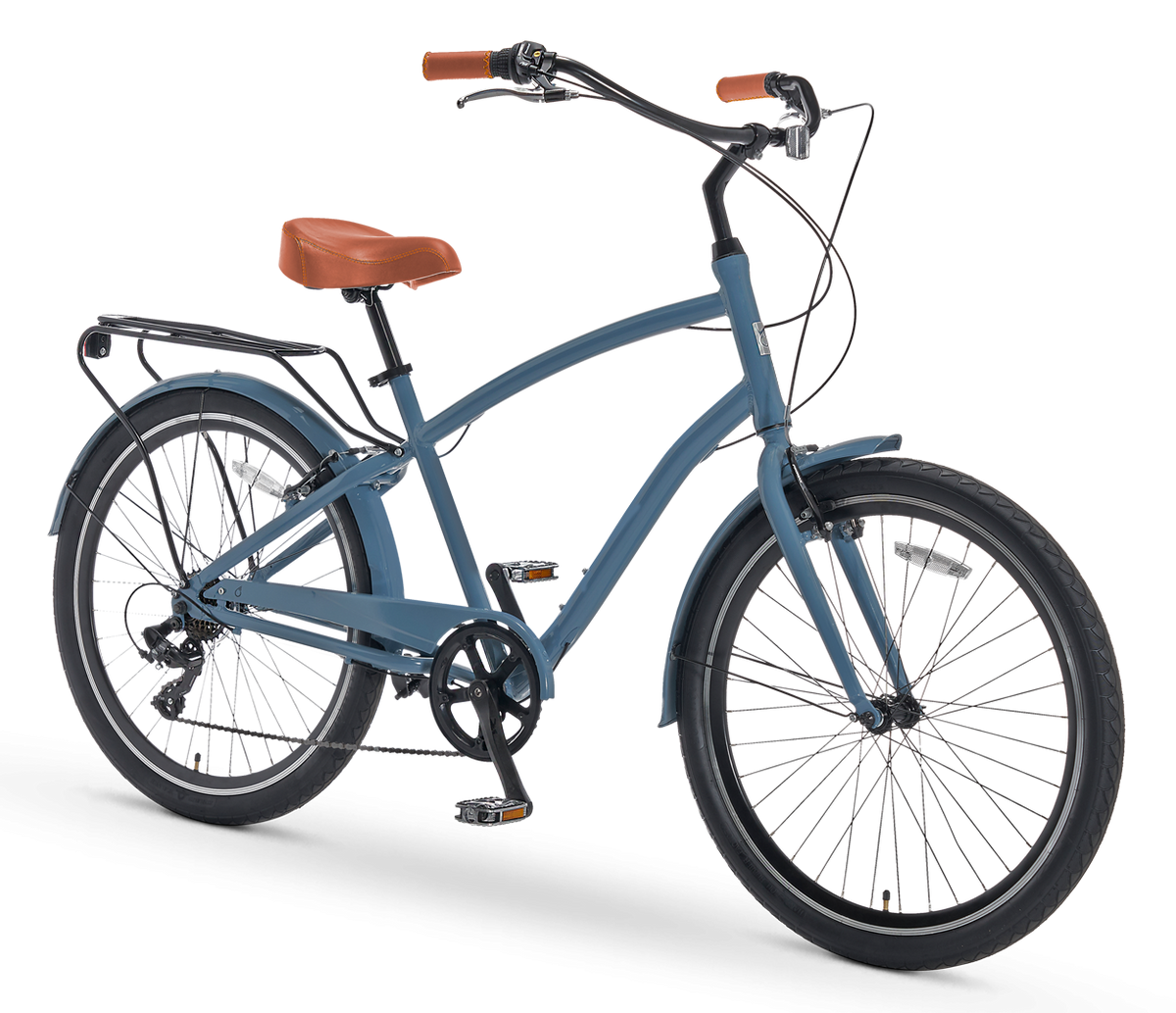 sixthreezero EVRYjourney Men's 7 Speed Touring Hybrid Bike — product view 156