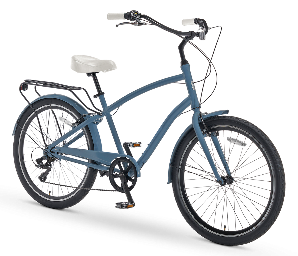 sixthreezero EVRYjourney Men's 7 Speed Touring Hybrid Bike — product view 158