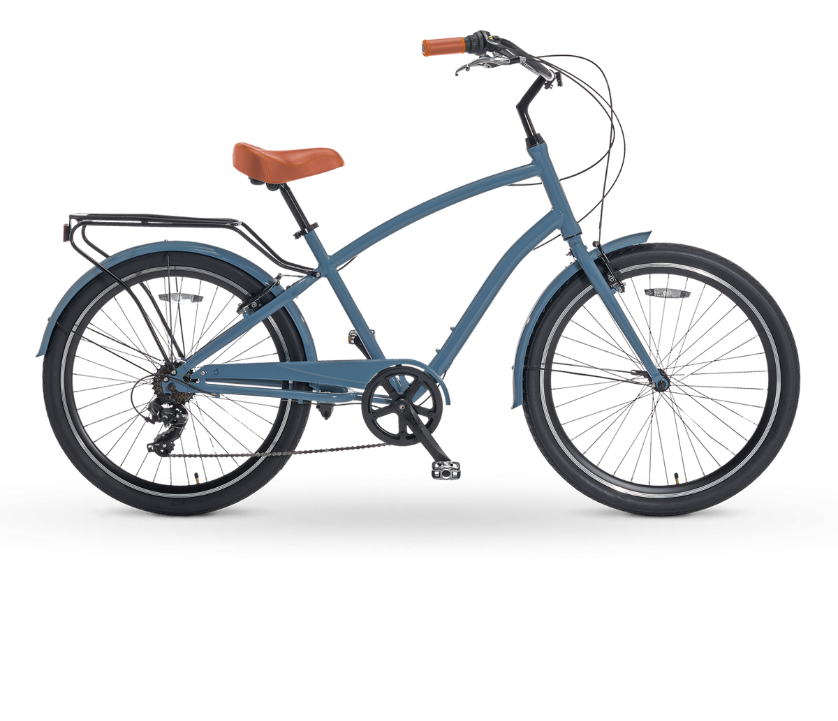 sixthreezero EVRYjourney Men's 7 Speed Touring Hybrid Bike — product view 155
