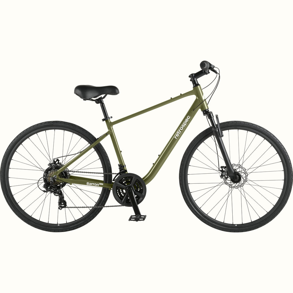 Retrospec Barron Plus Comfort Hybrid Bike - 21 Speed — product view 1