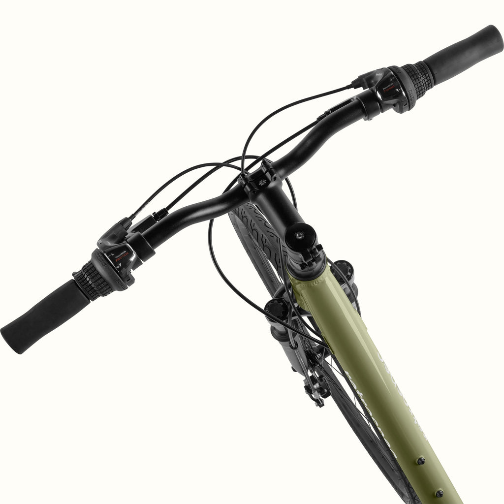 Retrospec Barron Plus Comfort Hybrid Bike - 21 Speed — product view 6