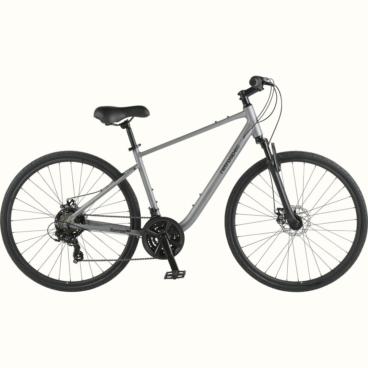 Retrospec Barron Plus Comfort Hybrid Bike - 21 Speed — product view 8
