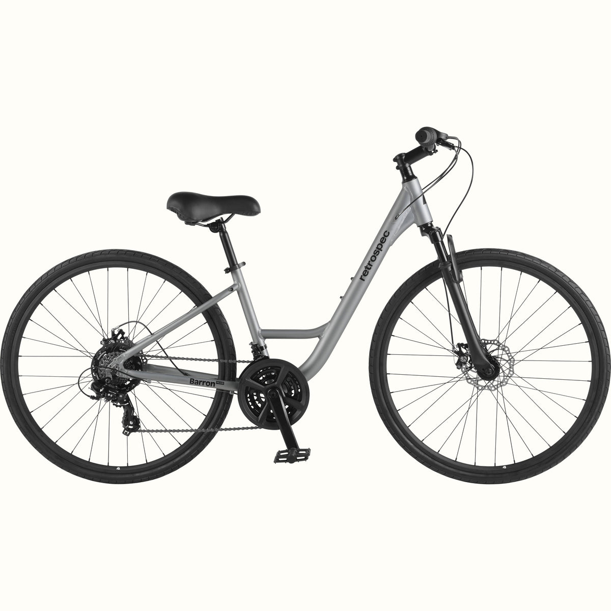 Retrospec Barron Plus Comfort Hybrid Bike - 21 Speed - Step Through — product view 1