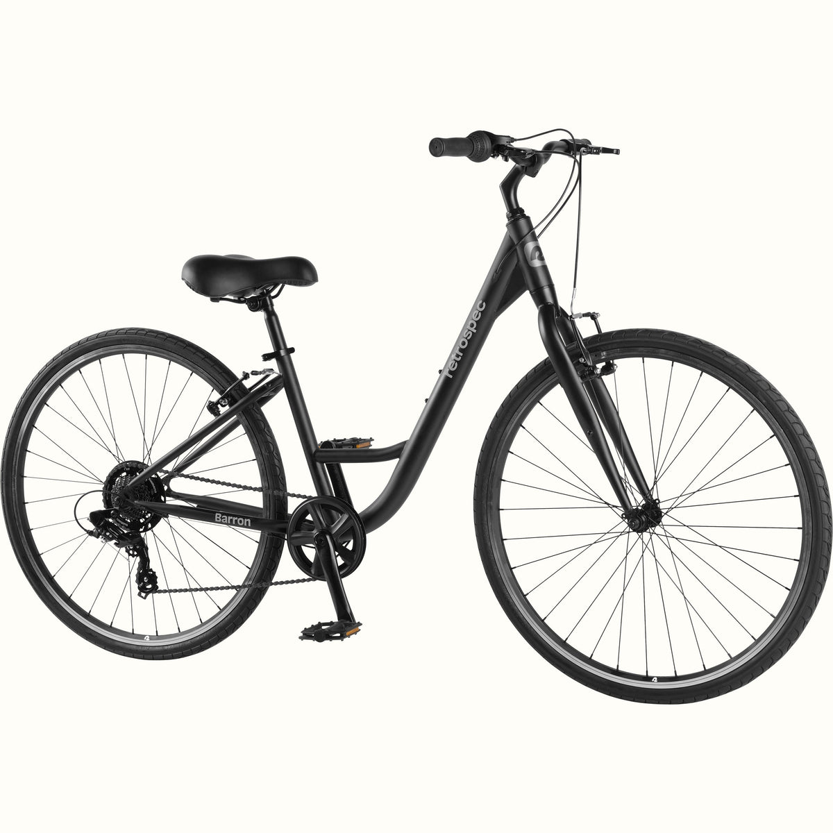 Retrospec Barron Comfort Hybrid Bike - Step Through 7 Speed — product view 3