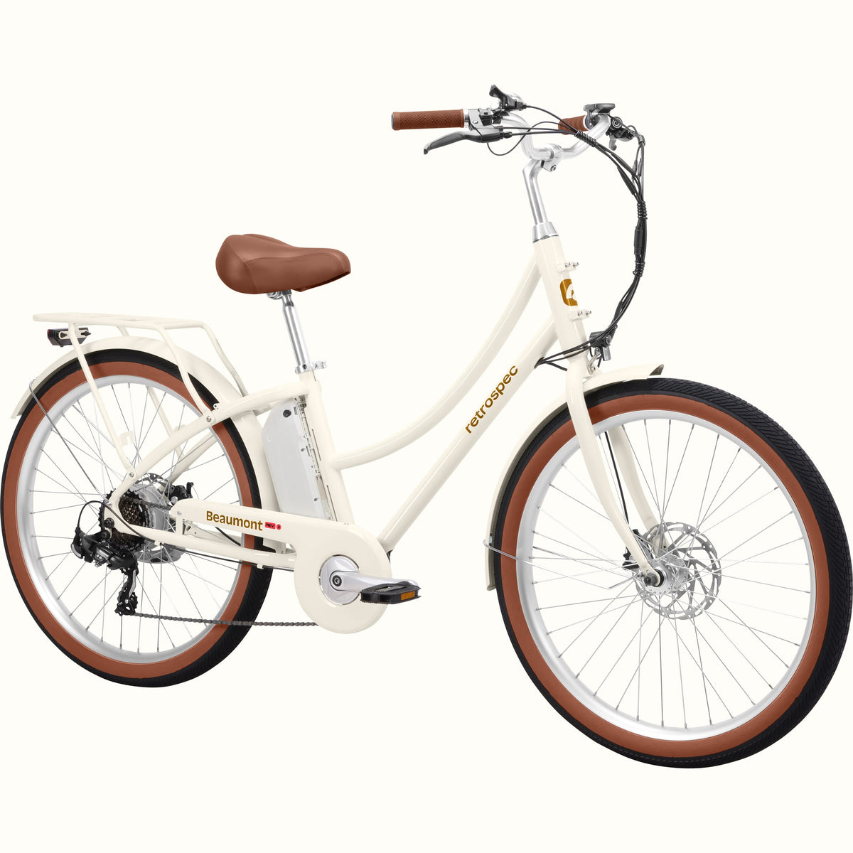 Retrospec Beaumont Rev 3 City Electric Bike - Step Through — product view 3