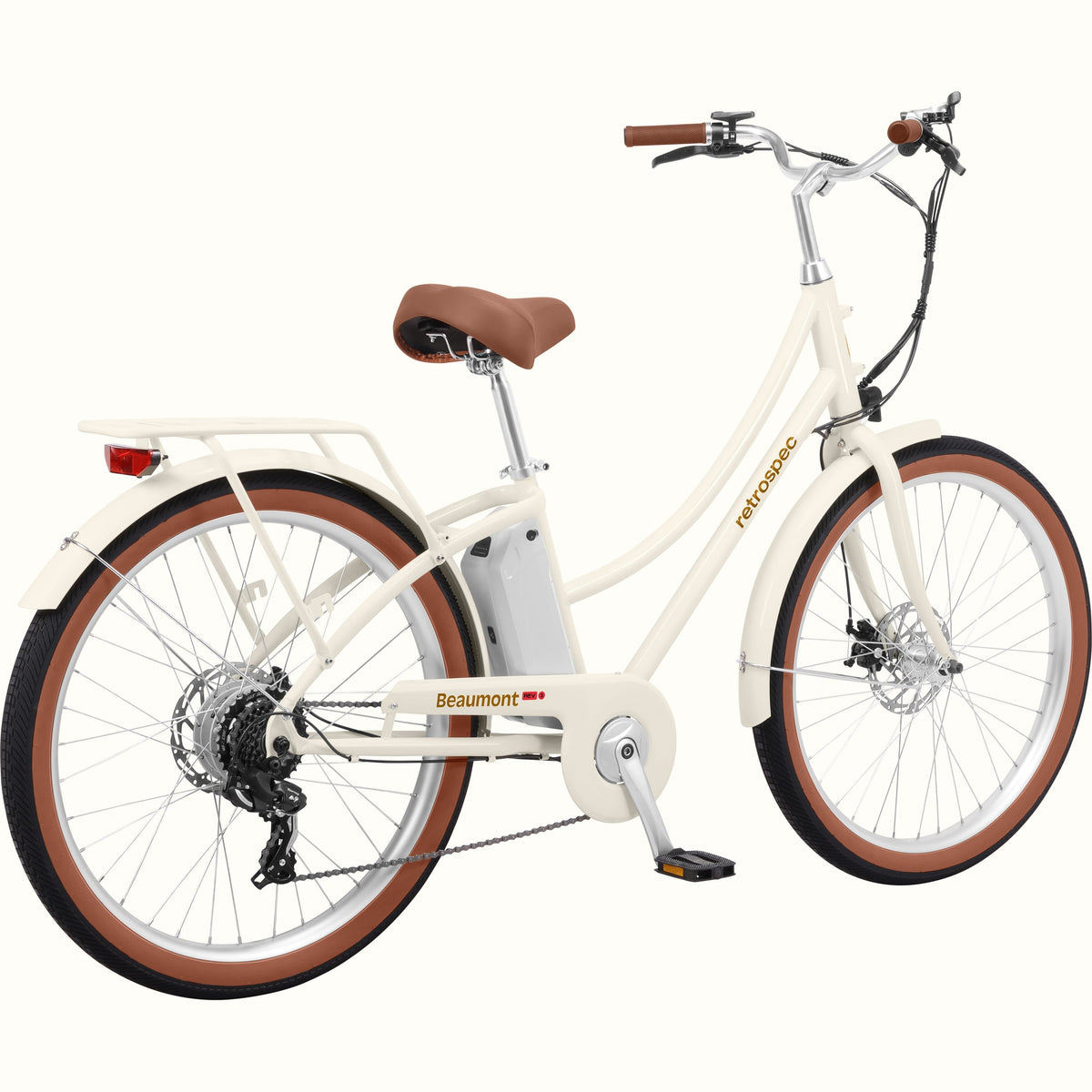 Retrospec Beaumont Rev 3 City Electric Bike - Step Through — product view 5