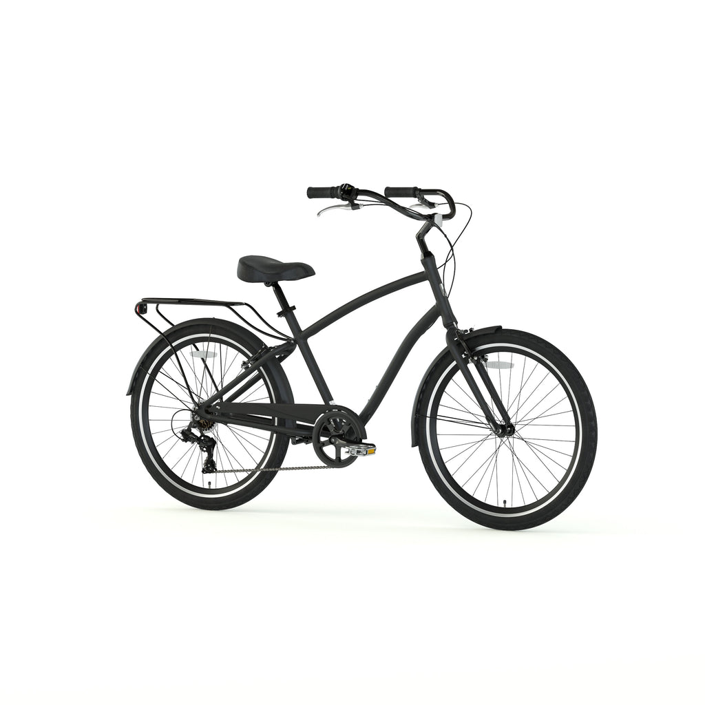 sixthreezero EVRYjourney Men's 26" 21 Speed Touring Hybrid Bicycle — product view 22