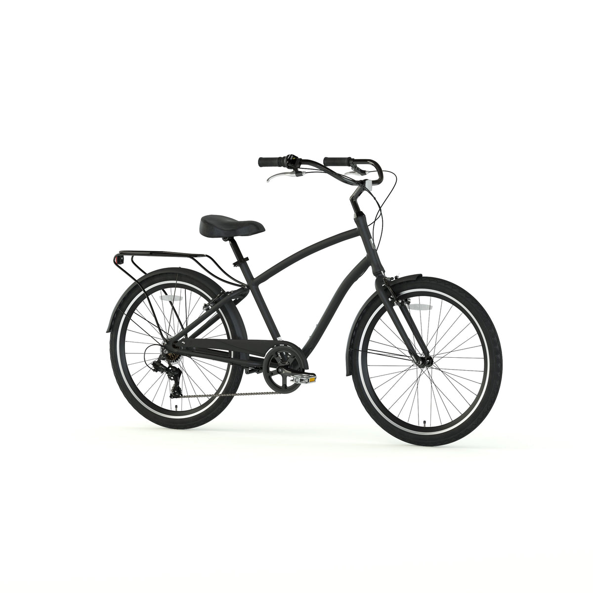 sixthreezero EVRYjourney Men's 26" 21 Speed Touring Hybrid Bicycle — product view 22