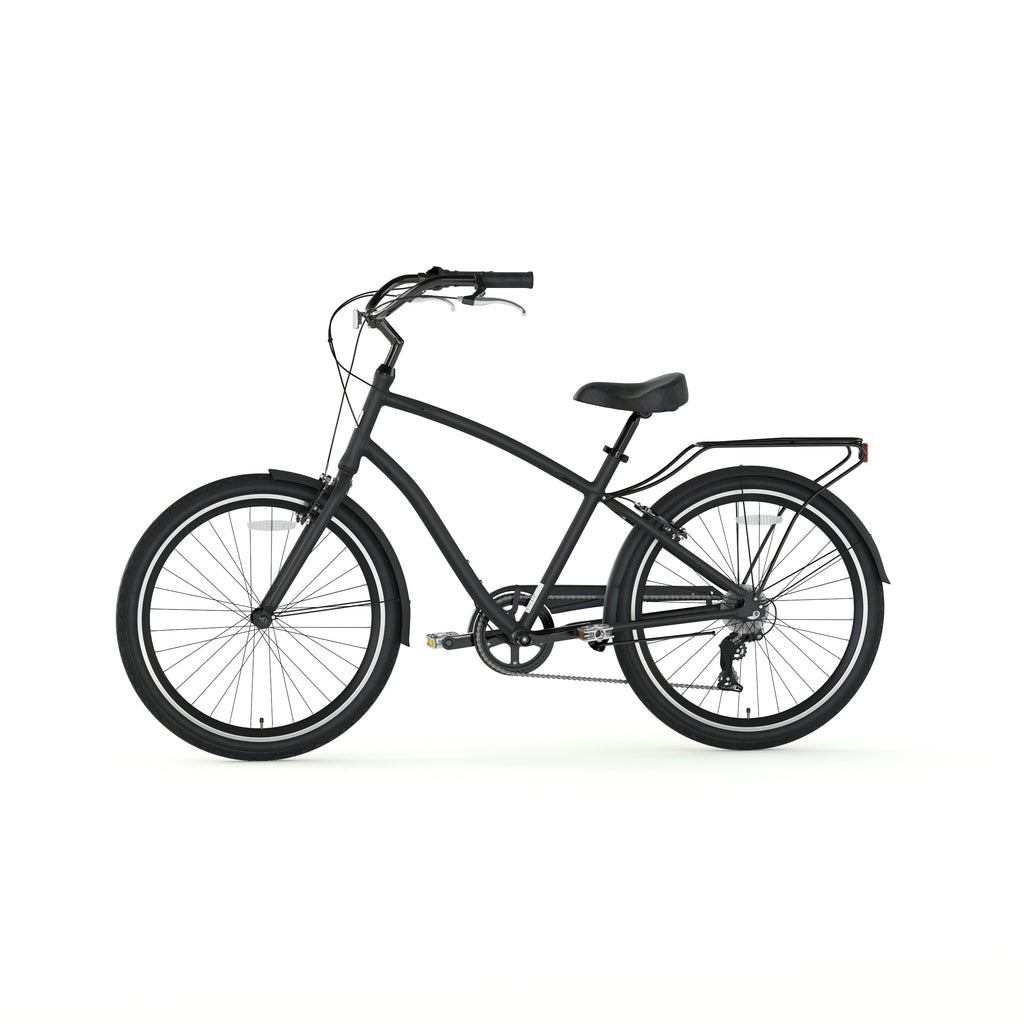sixthreezero EVRYjourney Men's 26" 21 Speed Touring Hybrid Bicycle — product view 36