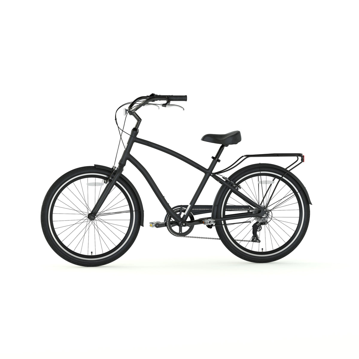 sixthreezero EVRYjourney Men's 26" 21 Speed Touring Hybrid Bicycle — product view 36