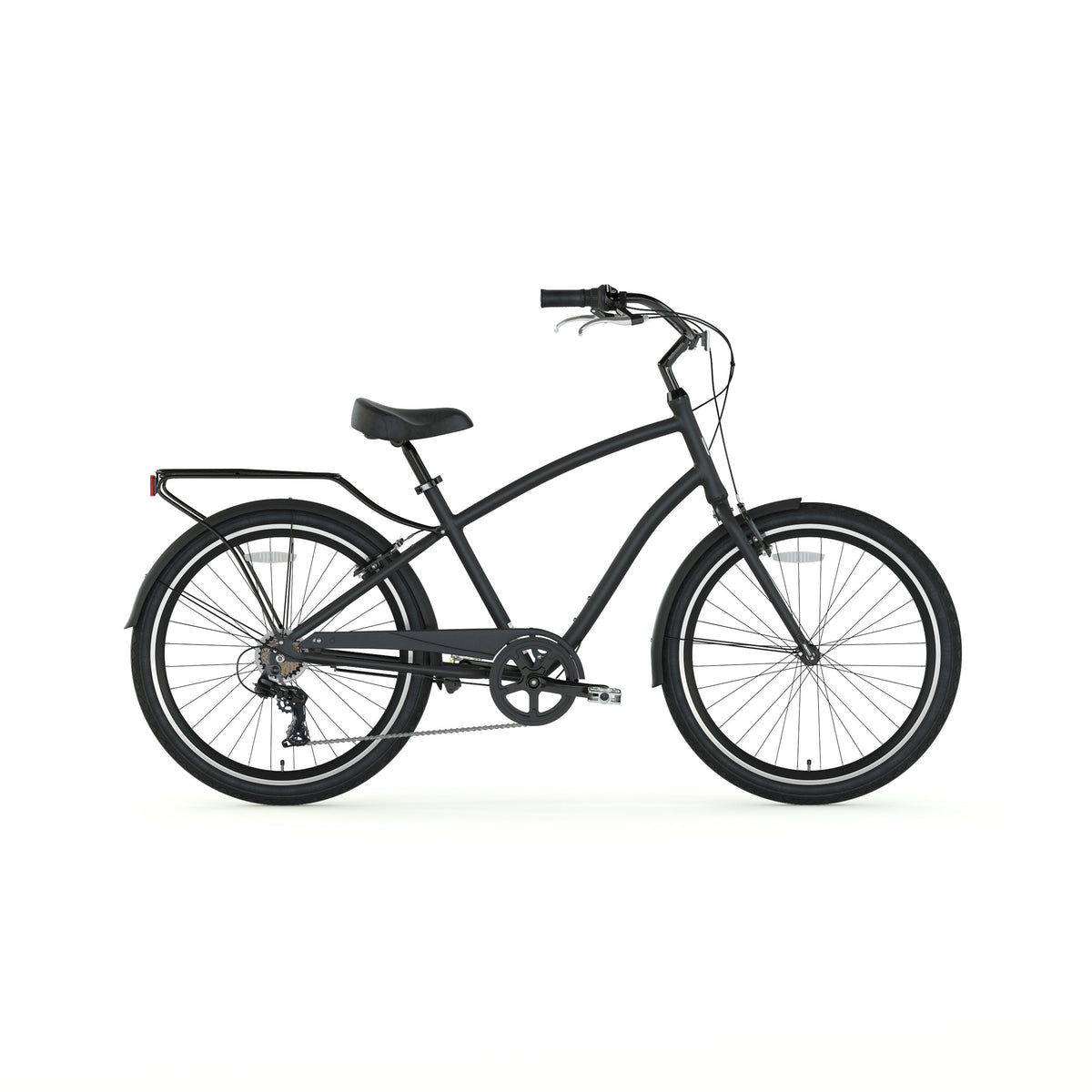 sixthreezero EVRYjourney Men's 26" 21 Speed Touring Hybrid Bicycle — product view 55