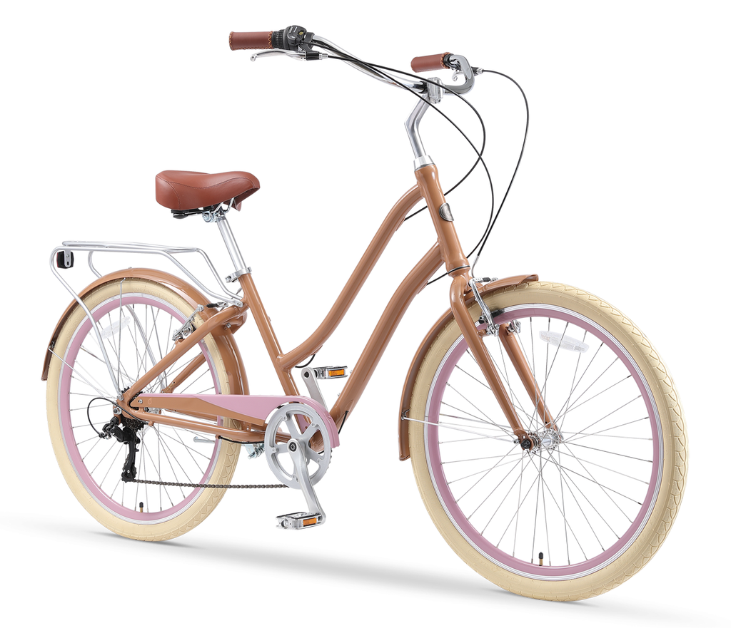 sixthreezero NEW EVRYjourney Women's 26" 7-Speed Speed Step-Through Touring Hybrid Bicycle — product view 2