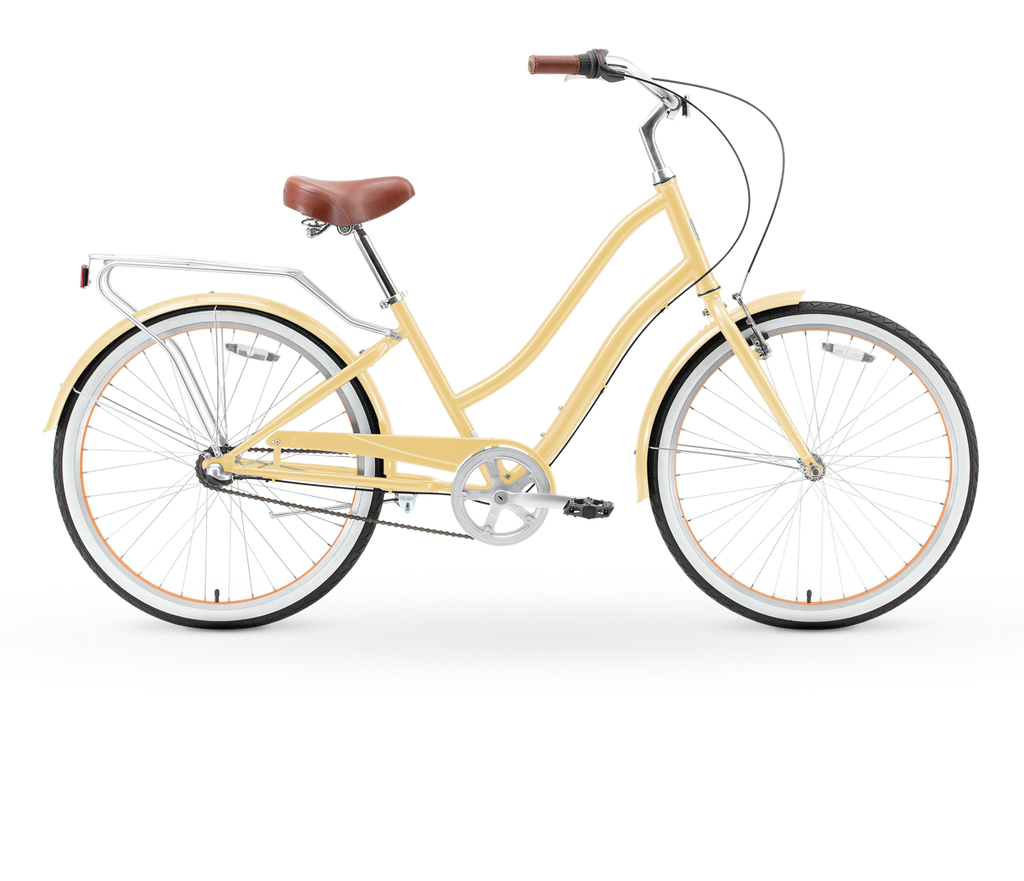sixthreezero EVRYjourney Women's 26" 3 Speed Steel Step-Through Touring Hybrid Bicycle — product view 13
