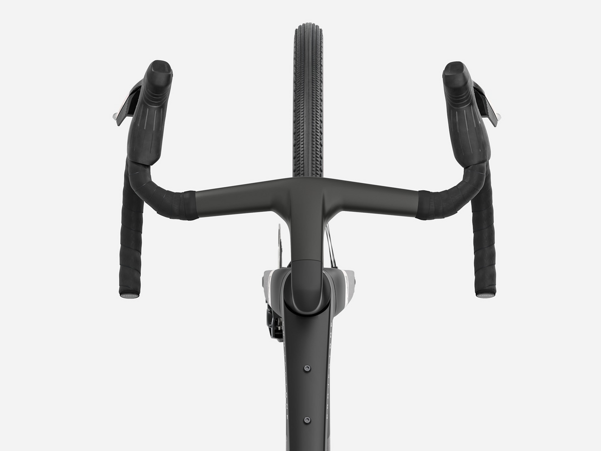 2027 Trek Checkmate SLR 7 AXS - Gloss Trek Black/Matte Carbon Smoke — image 6