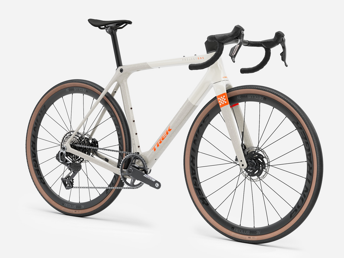 2027 Trek Checkmate SLR 7 AXS - Era White/Buff Beige — image 8