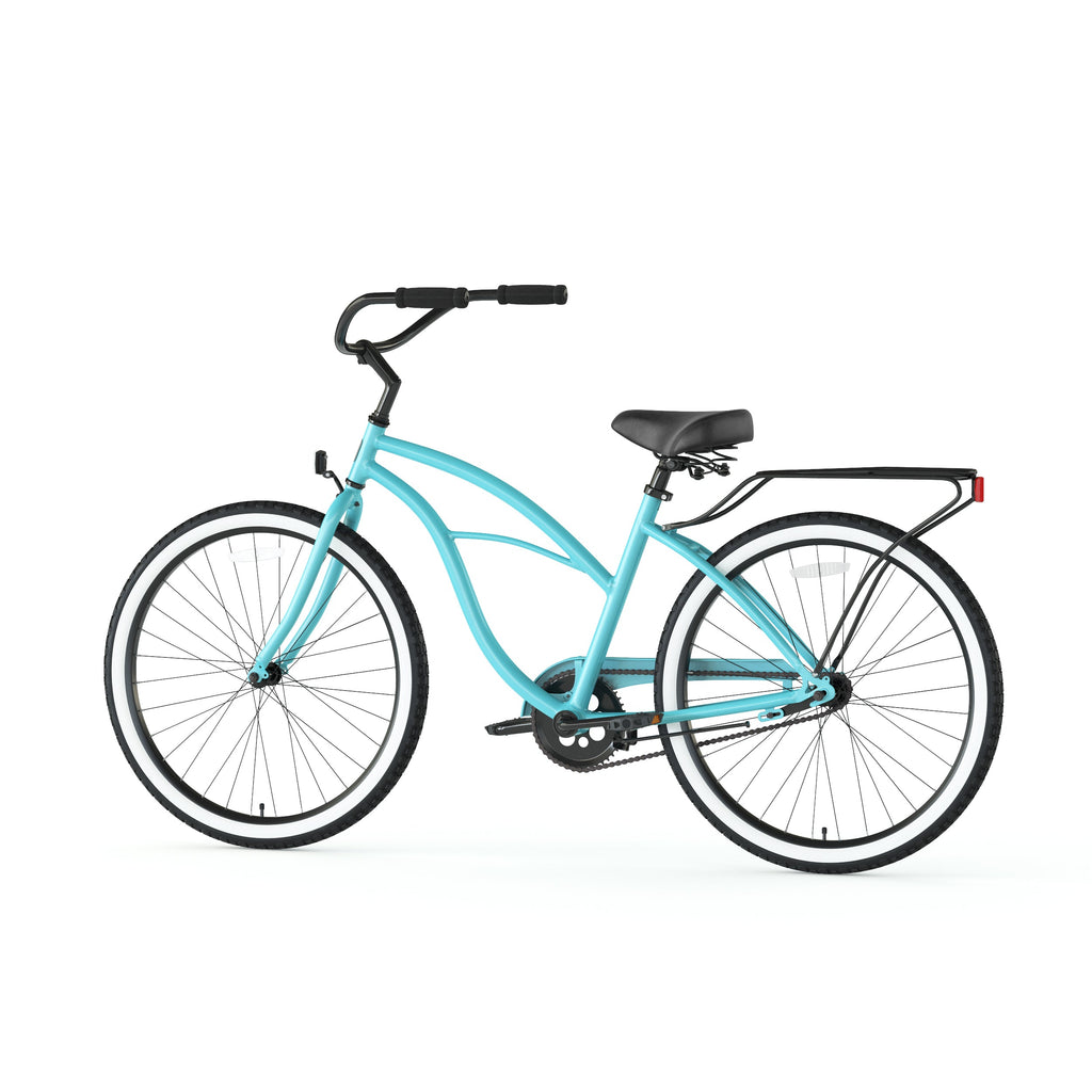 sixthreezero Around the Block Women's 26" 21 Speed Cruiser Bicycle — product view 49