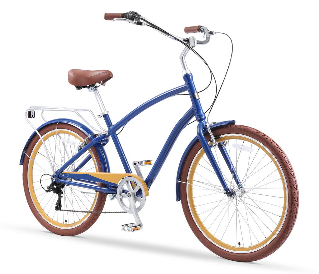 sixthreezero NEW EVRYjourney Men's 26" 7-Speed Sport Hybrid Cruiser Bicycle — product view 6