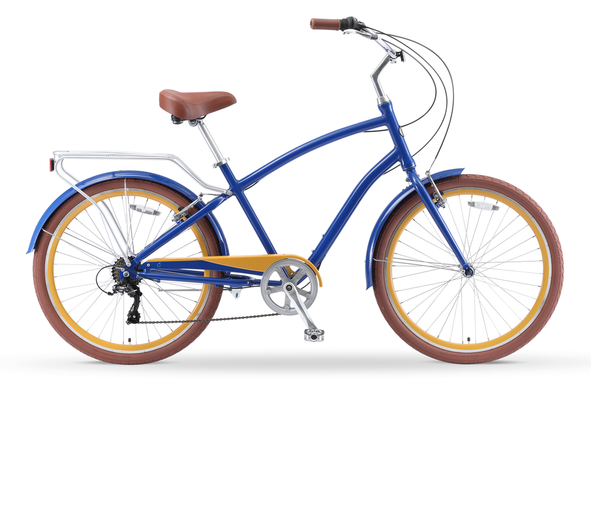 sixthreezero NEW EVRYjourney Men's 26" 7-Speed Sport Hybrid Cruiser Bicycle — product view 5