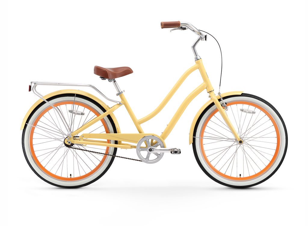 sixthreezero EVRYjourney Women's 26" Single Speed Step-Through Touring Hybrid Bicycle — product view 5