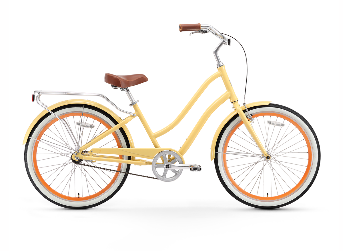sixthreezero EVRYjourney Women's 26" Single Speed Step-Through Touring Hybrid Bicycle — product view 5