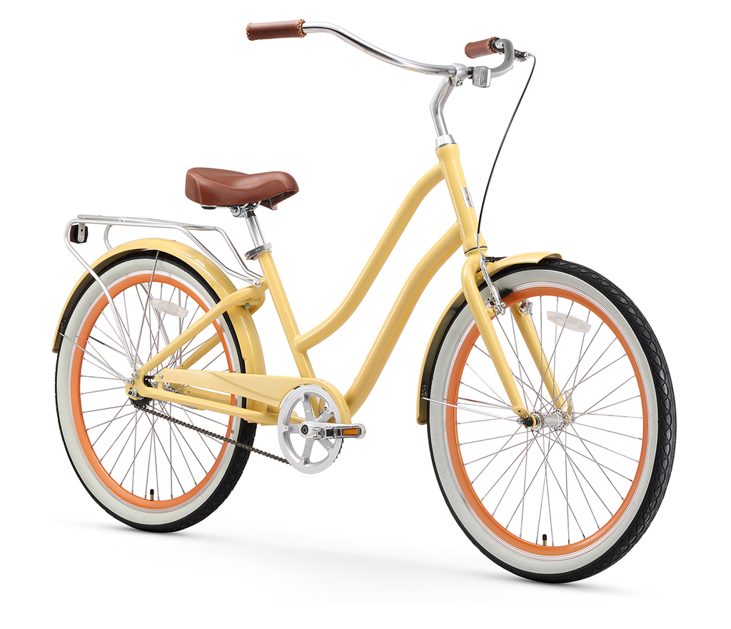 sixthreezero EVRYjourney Women's 26" Single Speed Step-Through Touring Hybrid Bicycle — product view 6