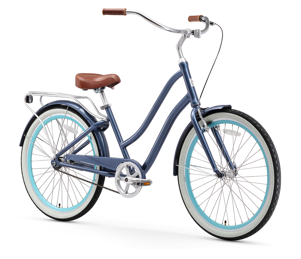 sixthreezero EVRYjourney Women's 26" Single Speed Step-Through Touring Hybrid Bicycle — product view 3